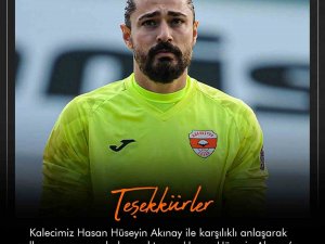 Adanaspor, Kaleci Hasan Hüseyin Akınay İle Yolları Ayırdı