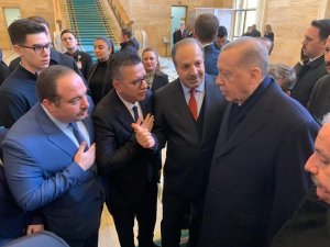 Ekinci, Cumhurbaşkanı Erdoğan İle Görüştü