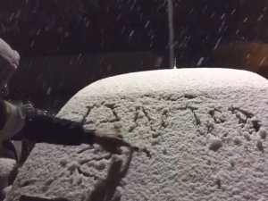 Gaziantep’te Kar Ve Yağmur Sevinci