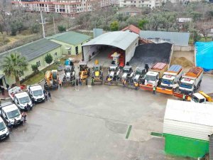 Darıca’da Ekipler Karla Mücadeleye Hazır