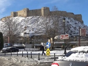 Gaziantep Güne Beyaz Örtüyle Uyandı