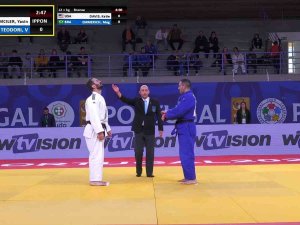 Bursa’lı Milli Judocu Portekiz’den Bronz Madalya İle Döndü