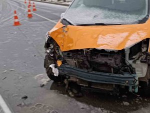 Silvan’da Kar Yağışı Kazayı Beraberinde Getirdi: 1 Yaralı