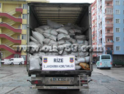 Rize'de Kaçak Çay