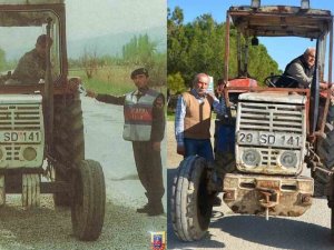 23 Yıl Sonra Aynı Yerde Traktörüyle Denetime Takıldı
