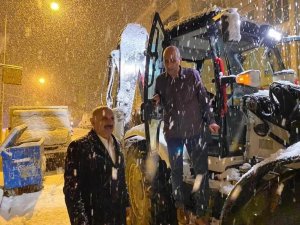 Doğanşehir İlçesinde Kar Yağışı Etkili Oldu