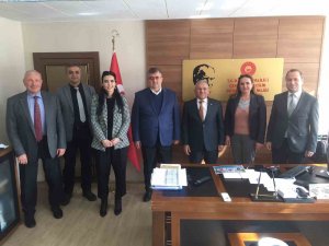 Büyükkılıç’tan Çevre Şehircilik Ve İ̇l İ̇klim Değişikliği İ̇l Müdürlüğü’ne Ziyaret