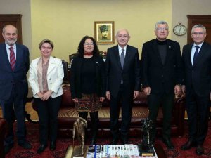 Chp Genel Başkanı Kemal Kılıçdaroğlu, Sol Parti Heyeti İle Bir Araya Geldi