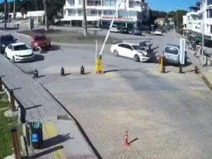 Didim’deki Silahlı Saldırı Sonrası Meydana Gelen Kazanın Görüntüleri Ortaya Çıktı