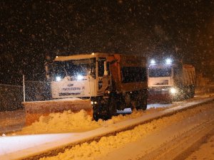 Erzincan’da Kar Küreme Çalışmaları