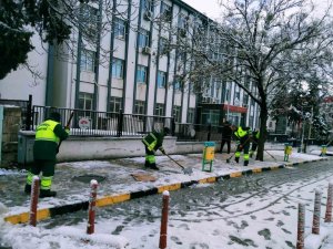 Şahinbey’de Karla Mücadele