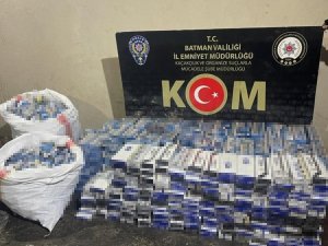 Batman’da 18 Bin 945 Paket Gümrük Kaçağı Sigara Ele Geçirildi