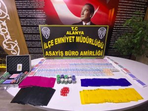 Alanya’da Kooperatif Görünümlü Adrese Kumar Operasyonu
