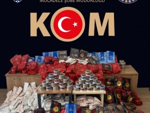 Kocaeli’de 66 Gümrük Kaçağı Parfüm, 360 Kilo Bandrolsüz Nargile Tütünü Ele Geçirildi
