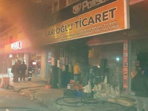 Yenice’de Bir İş Yerinin Bodrum Katında Yangın Çıktı