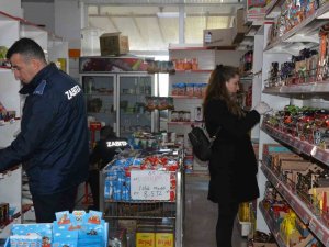 Lapseki Belediyesi Zabıta Ekipleri Marketlerde Fiyat Ve Etiket Denetimi Yaptı