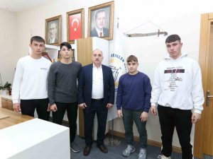 Başkan Kılıç Şampiyon Judocuları Ağırladı