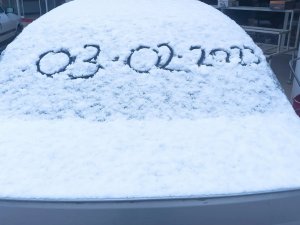 Selendi Güne Karla Uyandı