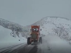 Tunceli’de Karla Mücadele Çalışmaları Sürüyor