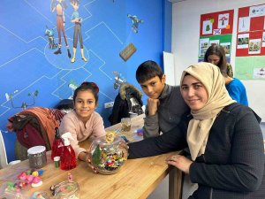 Öğrenciler, Veli - Çocuk Etkinliği İle Hem Eğlendi Hem Öğrendi