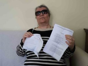Görme Engelli Kadının Elden Verdiği 7 Yıllık Kirasını Yok Sayıp İcraya Verdi