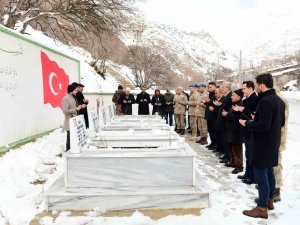 Çatak’ta Çığ Şehitleri Unutulmadı