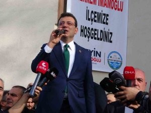 İ̇bb Başkanı Ekrem İ̇mamoğlu Giresun’da