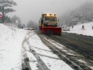 Muğla’da Beklenen Kar Yağışı Başladı