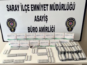 Tekirdağ’da Bin 172 Adet Sentetik Uyuşturucu Hap Ele Geçirildi