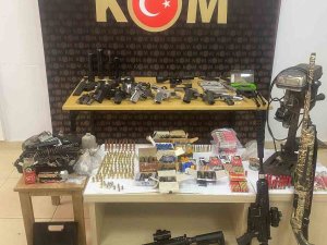 Keşan’da Kaçak Silah Üretim Tesisi Ele Geçirildi