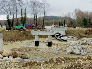 Türkeli Yılanlık Köprüsü’nün Yüzde 75’i Tamamlandı