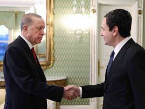 Cumhurbaşkanı Erdoğan, Kosova Başbakanı Kurti’yi Kabul Etti