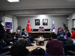 Başkan Aydım Basın Mensupları İle Bir Araya Geldi