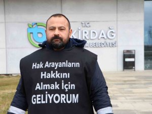 İ̇şinden Atılan İşçi, Tekirdağ’dan Ankara’ya Yürüyor