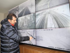 Yetkililer Karla Mücadele Çalışmalarını Gamer’den Yönetti