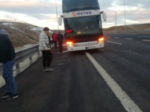 Otobüs Arıza Yapınca Eksi 5 Derecede 4.5 Saat Beklediler