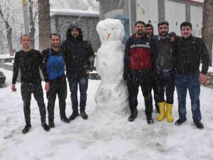 Siverek’te Yoğun Kar Yağışı
