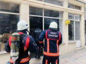 Ordu’da İş Yeri Yangını Paniğe Neden Oldu