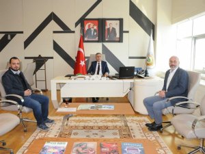 Kütahya 30 Ağustos Osb Müdürü Murat Demir, Bölge Müdürü Erdal Dingil’le Görüştü