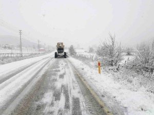 Kahramanmaraş’ta Karla Mücadele