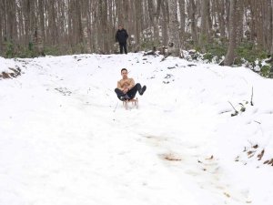 Zonguldak Kent Ormanı Kış Mevsiminde Vatandaşların İlgisini Görüyor