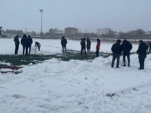 Bal 1. Grup’ta Erganispor - Yeşil Vartospor Maçı Kar Engeline Takıldı