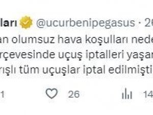 İ̇stanbul’da Etkili Fırtına Ve Kar Yağışı Hava Trafiğini Olumsuz Etkiledi