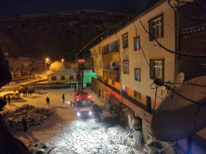 Çemişgezek’te Baca Yangını