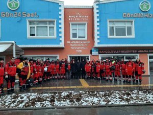 Bahçelievler Belediyesi, Deprem Bölgesine 40 Kişilik Arama Kurtarma Ekibi Sevk Ediyor