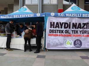 Afet Bölgesine Nazilli’den Yardım Eli