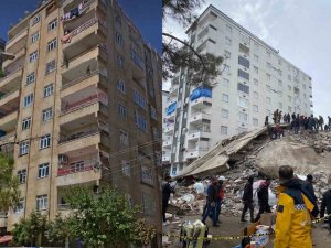 Yıkılan 9 Katlı Apartman Enkazında 8 Saat Sonra 3 Cansız Bedene Ulaşıldı