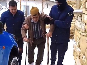 Şehit Babasının İmdadına Jandarma Yetişti