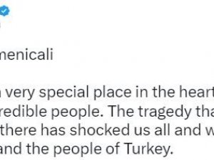 Formula 1’den, Türkiye’ye Geçmiş Olsun Mesajı