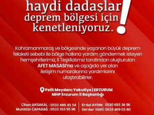 Yurdagül, Deprem Bölgesi İçin Kenetleniyoruz